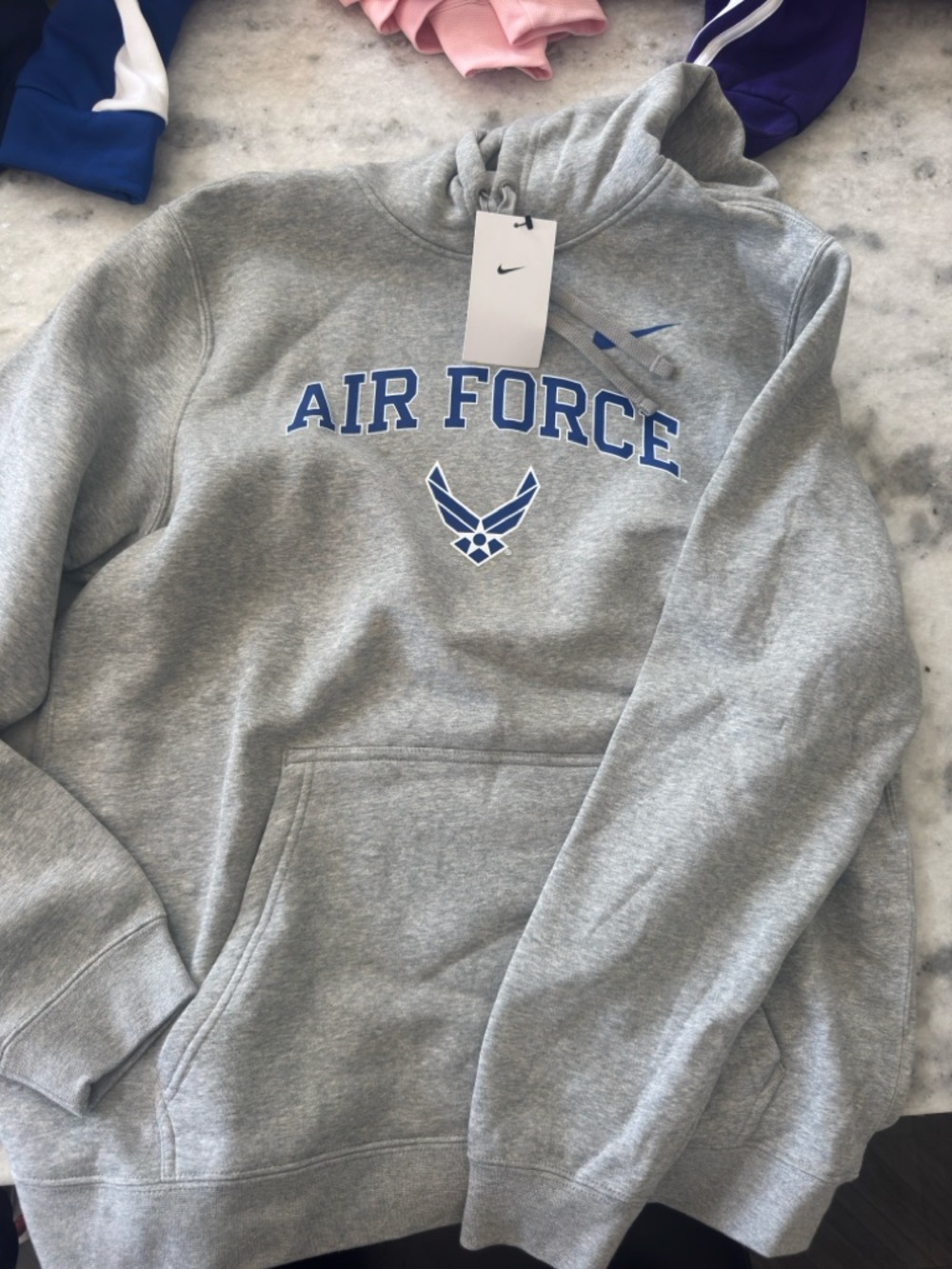 Nike Airforce Force Gray & Blue lot of Men’s Graphic Tees and Sweats NWT